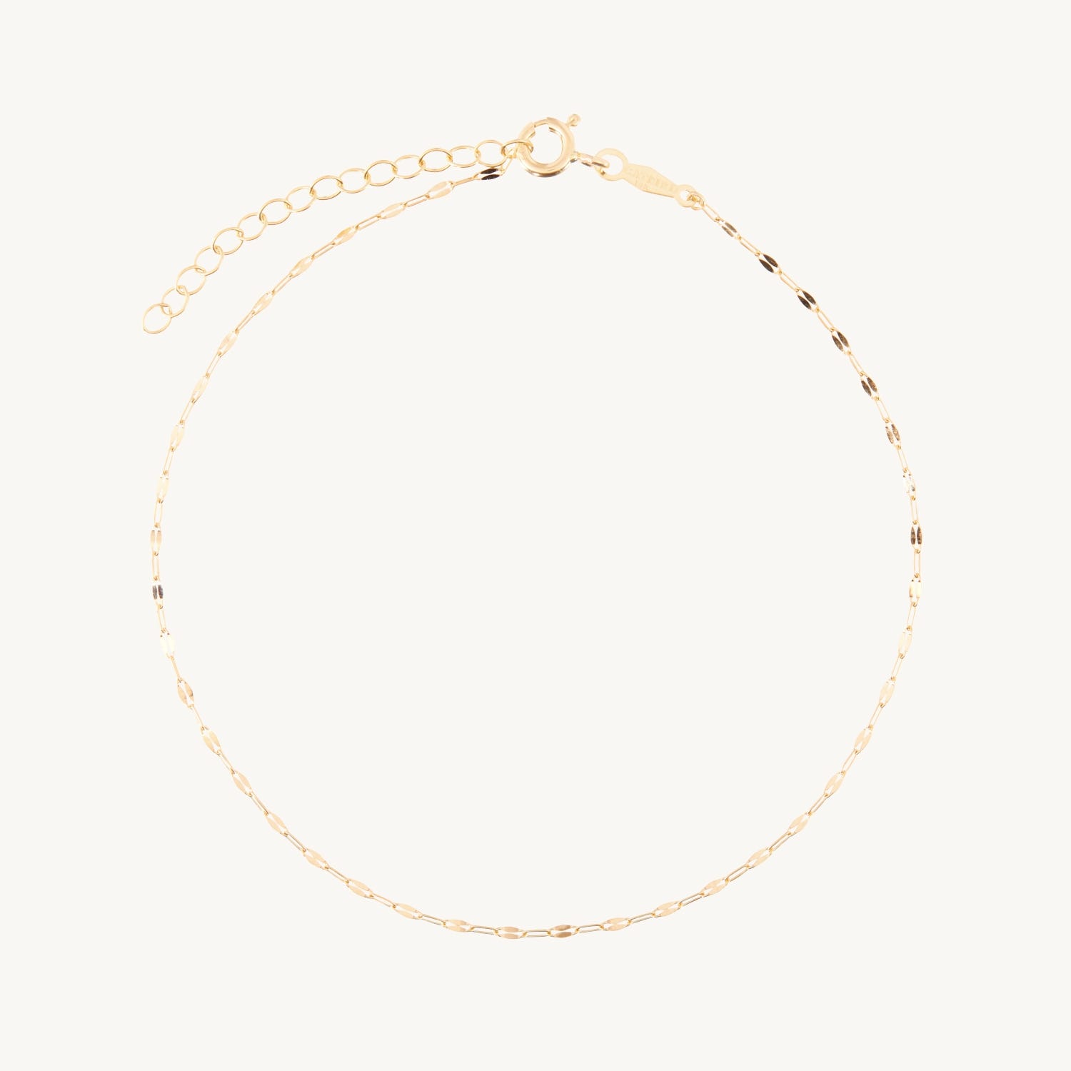 Tinsel Anklet
