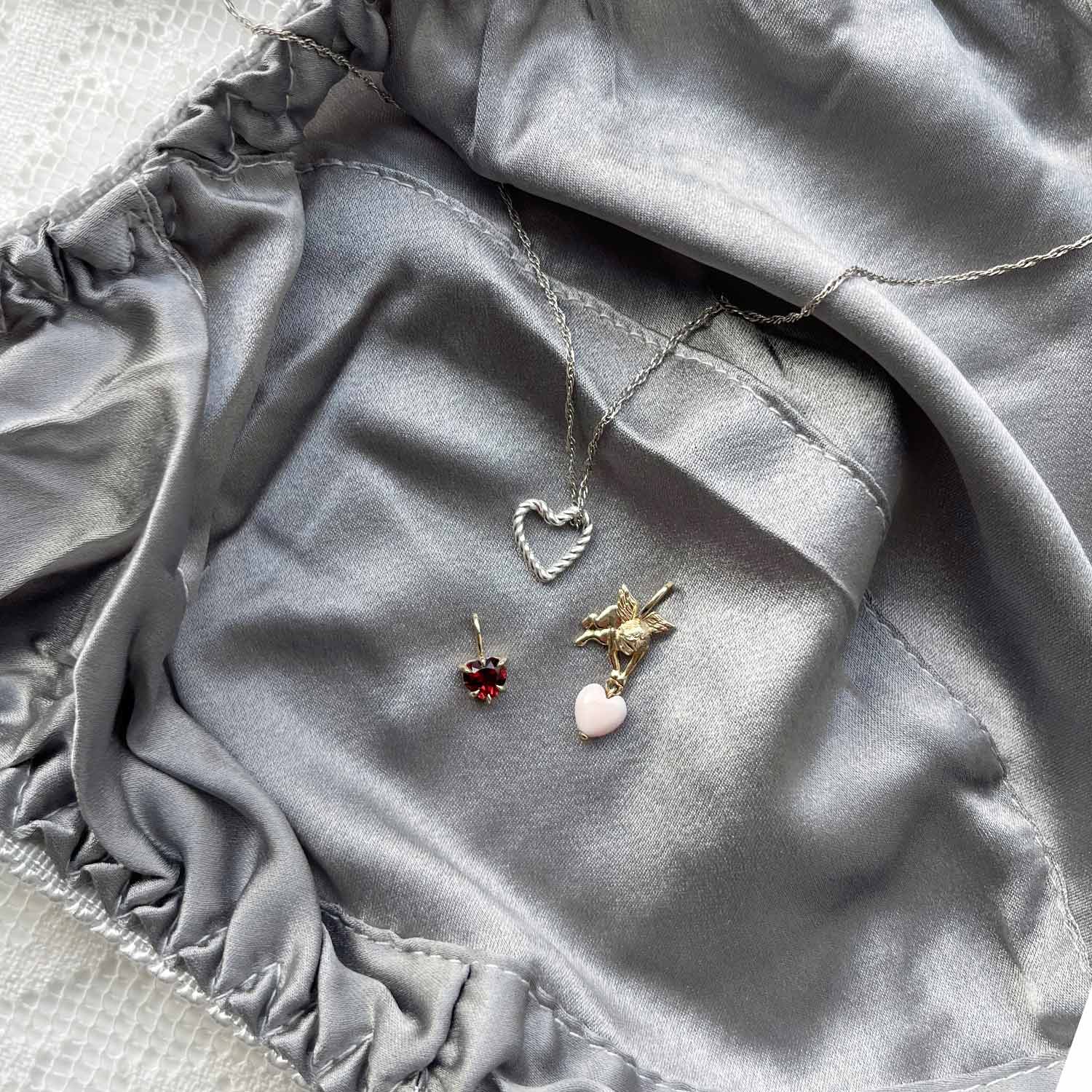 Rope Heart Silver Charm - Image 12