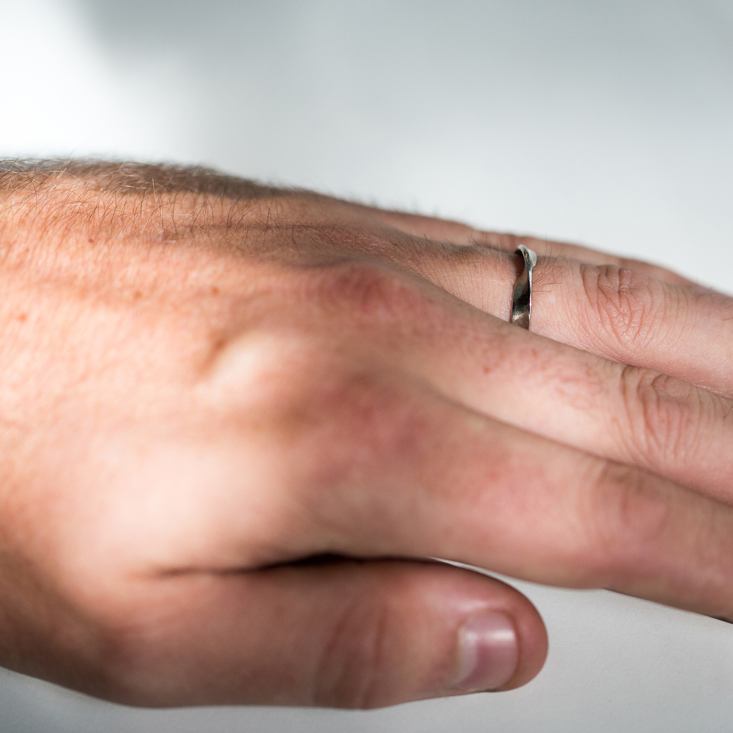 Wide Twisted Eternal Ring - Image 6
