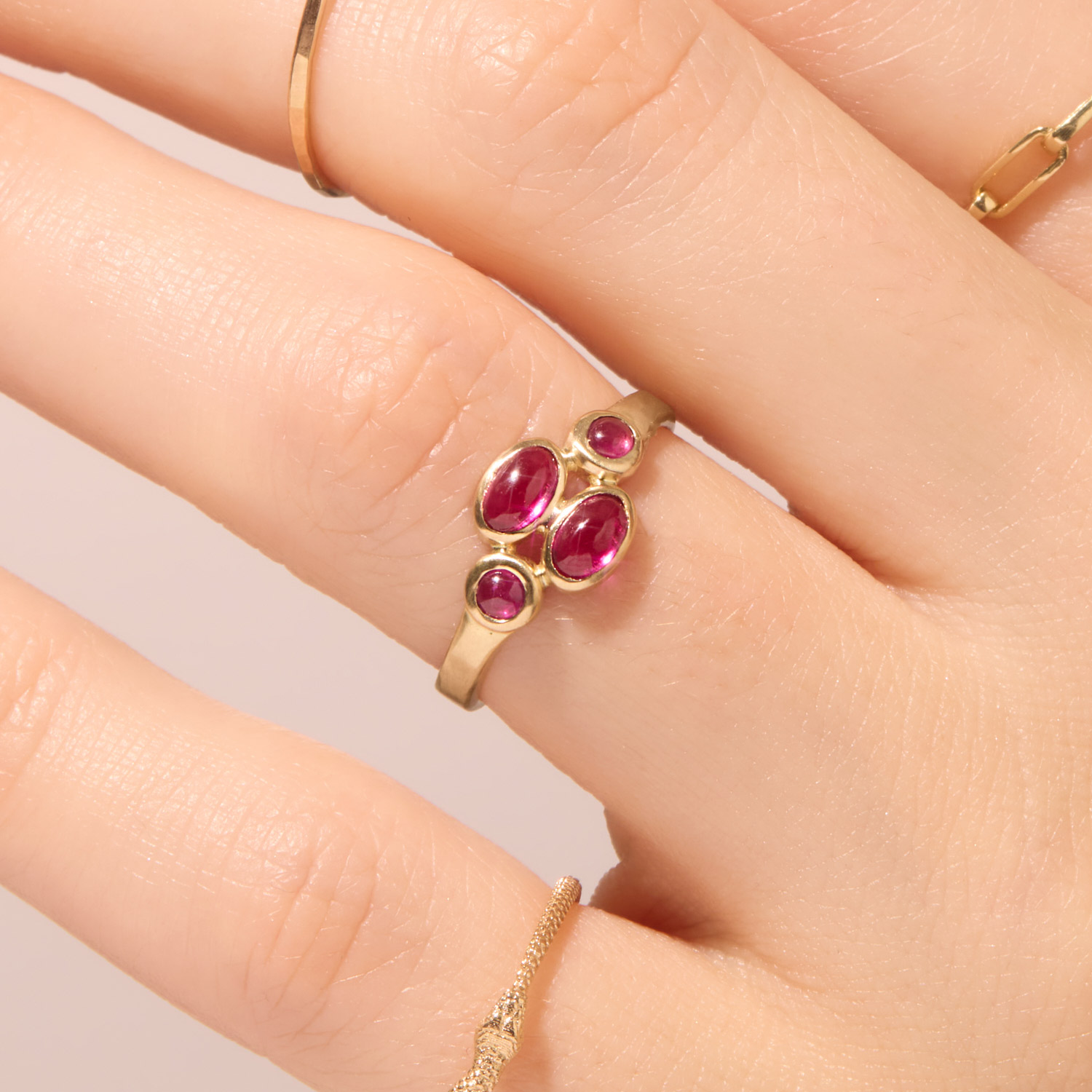 Pebele Ruby Ring - Image 3