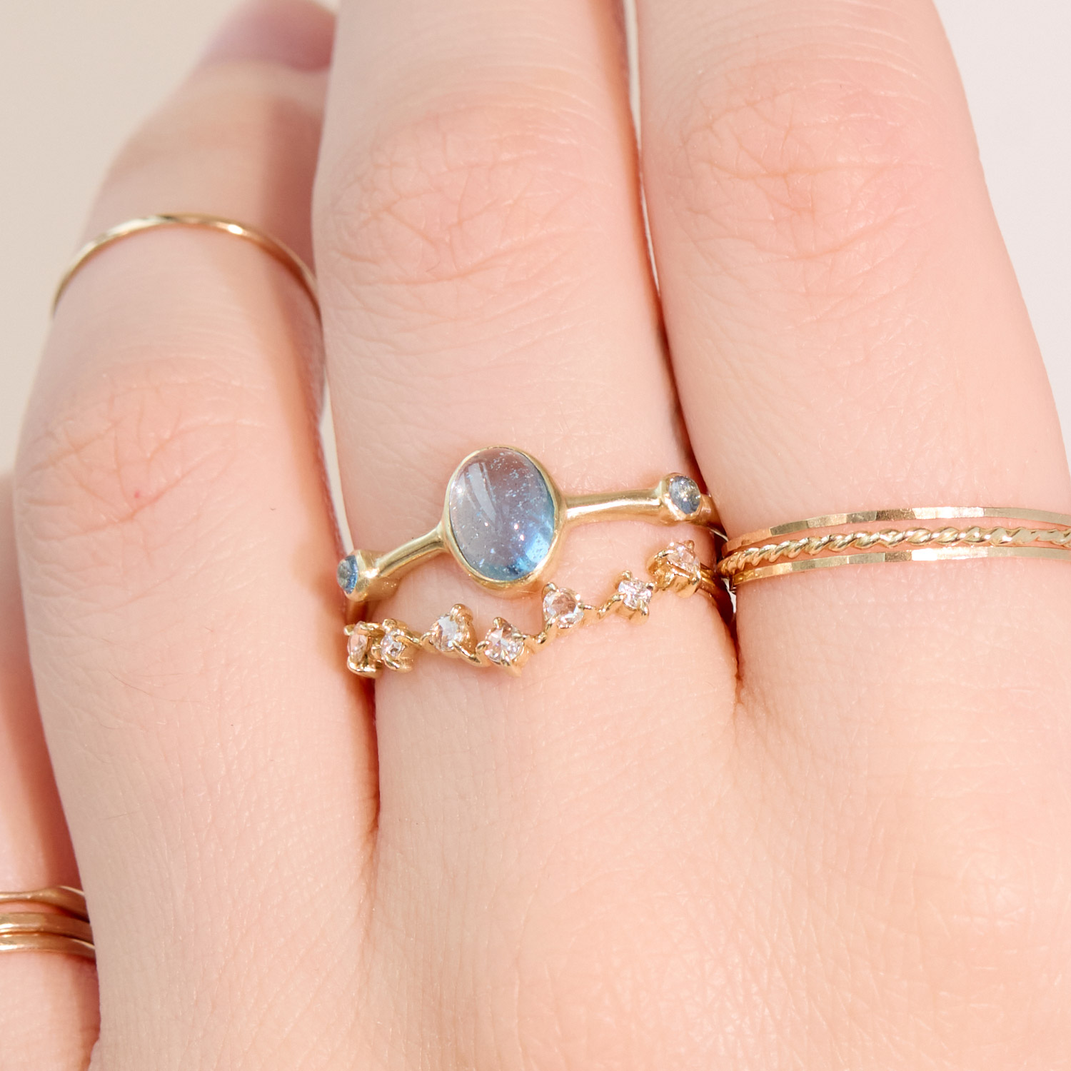 Viaggio Aquamarine Ring - Image 5