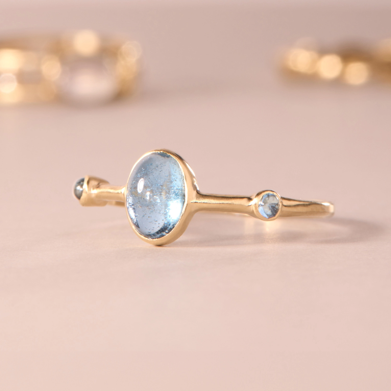 Viaggio Aquamarine Ring - Image 6