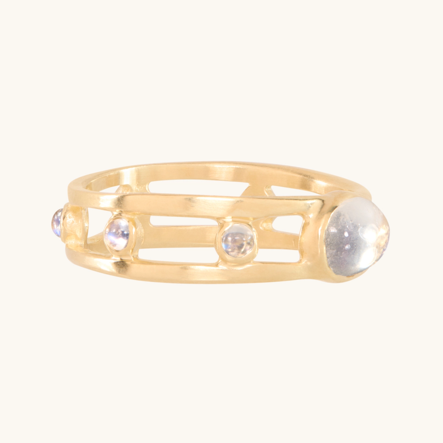 Via III Moonstone Ring - Image 14