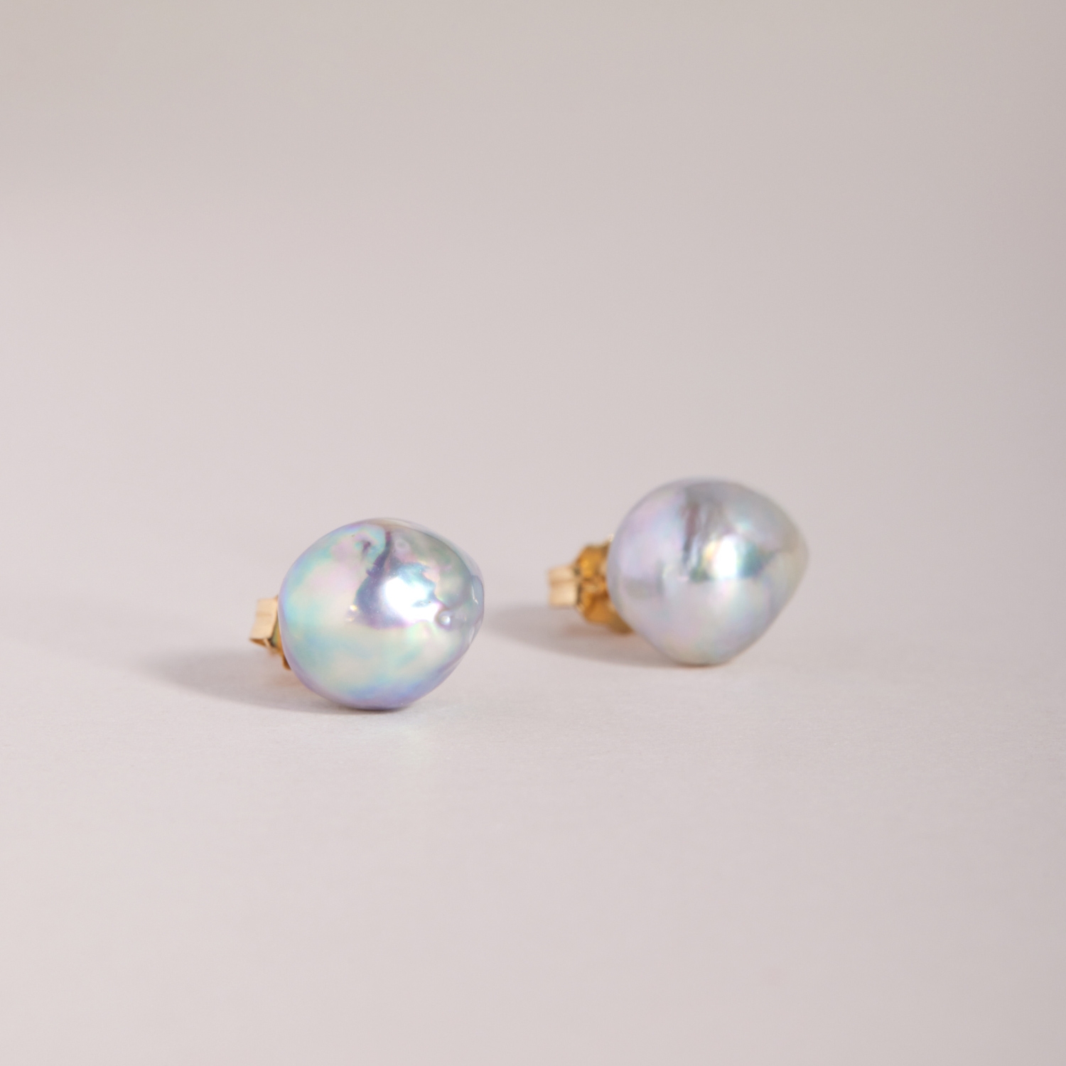Baroque Pearl Stud (single) - Image 7
