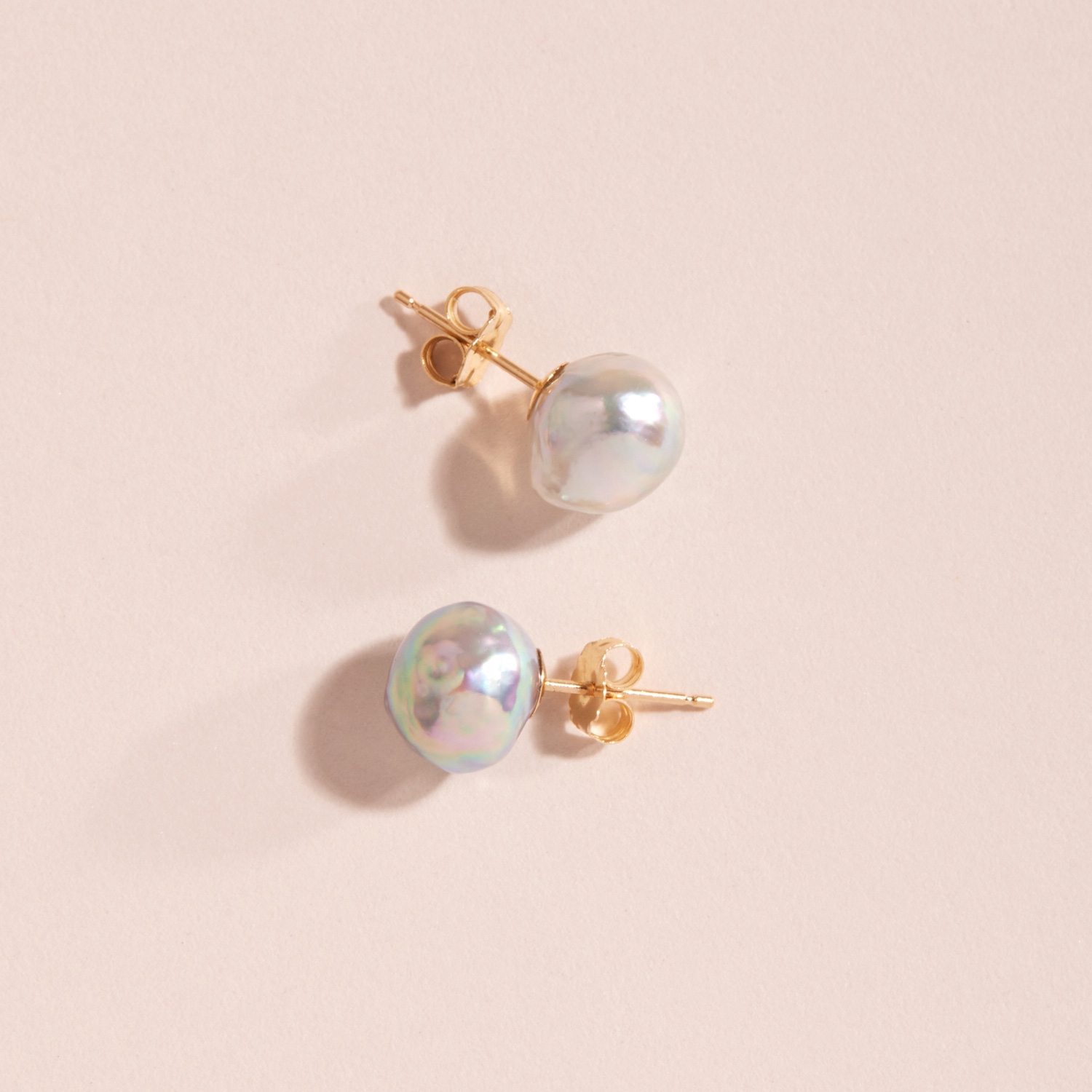 Baroque Pearl Stud (single) - Image 8