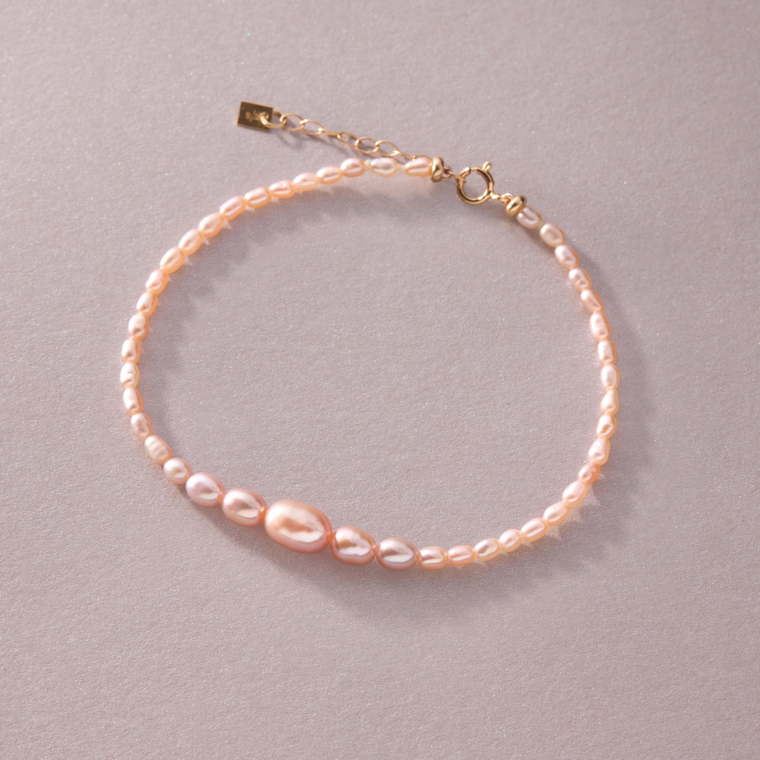 Pink Pearl Dario Bracelet - Image 4