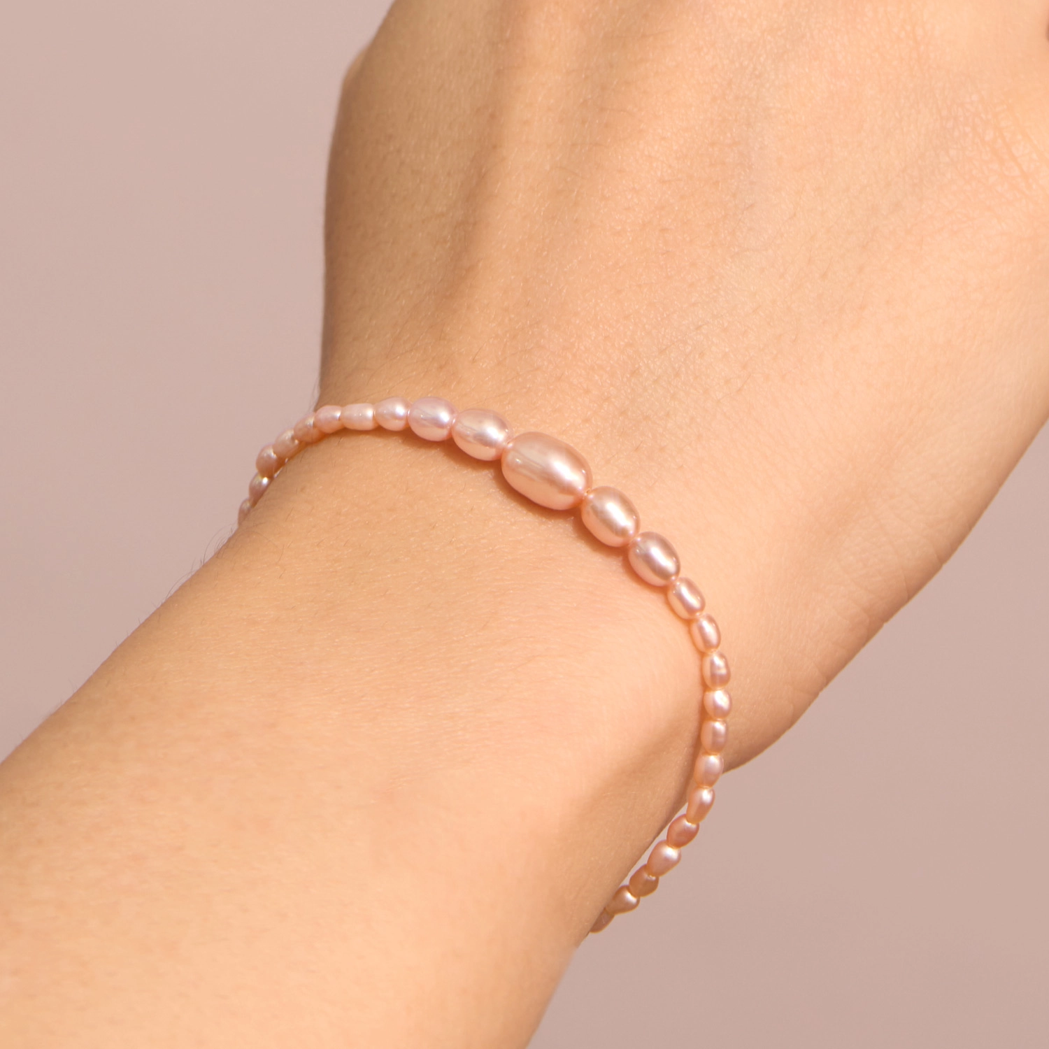 Pink Pearl Dario Bracelet - Image 3