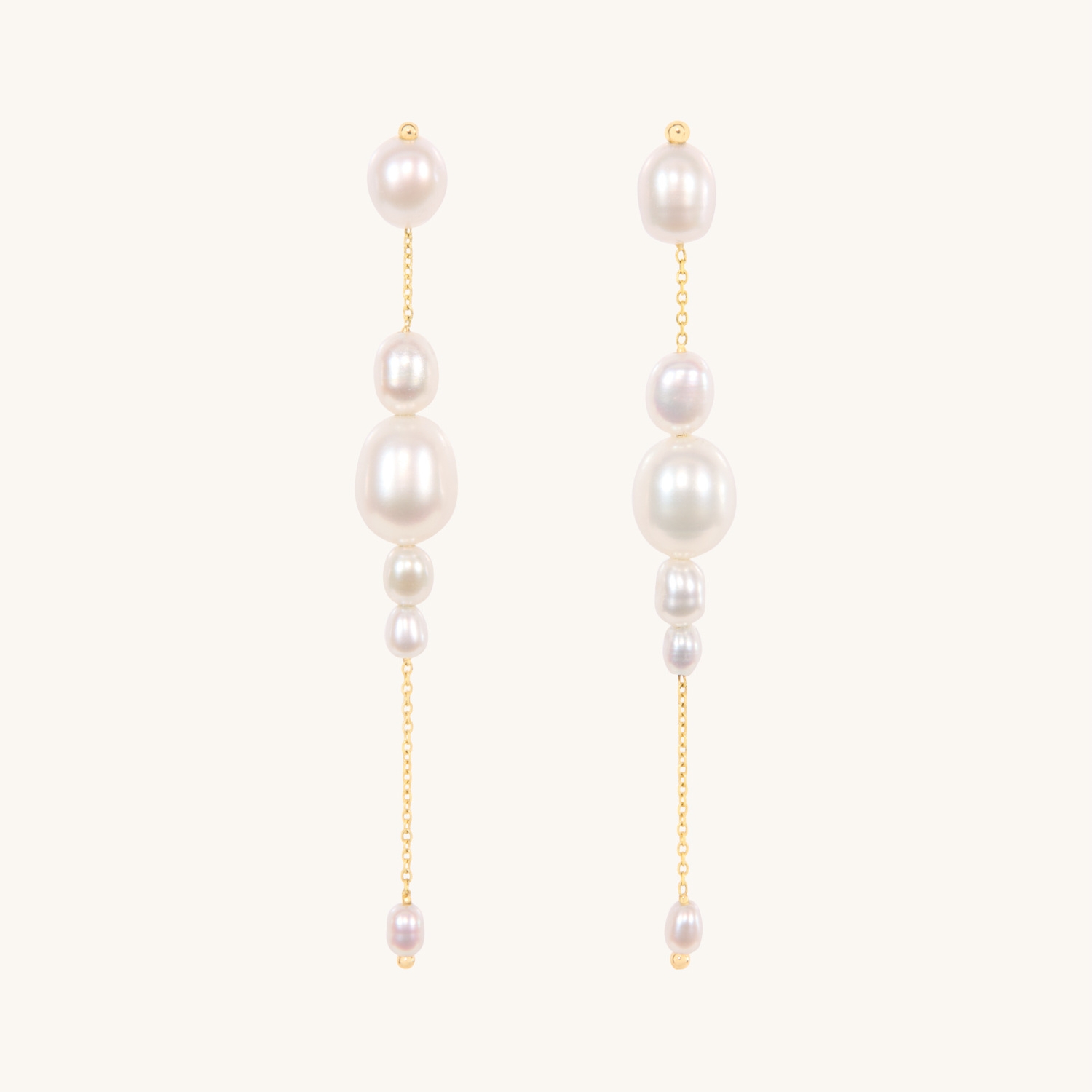 Pearl Palazzo Earrings (pair) - Image 5