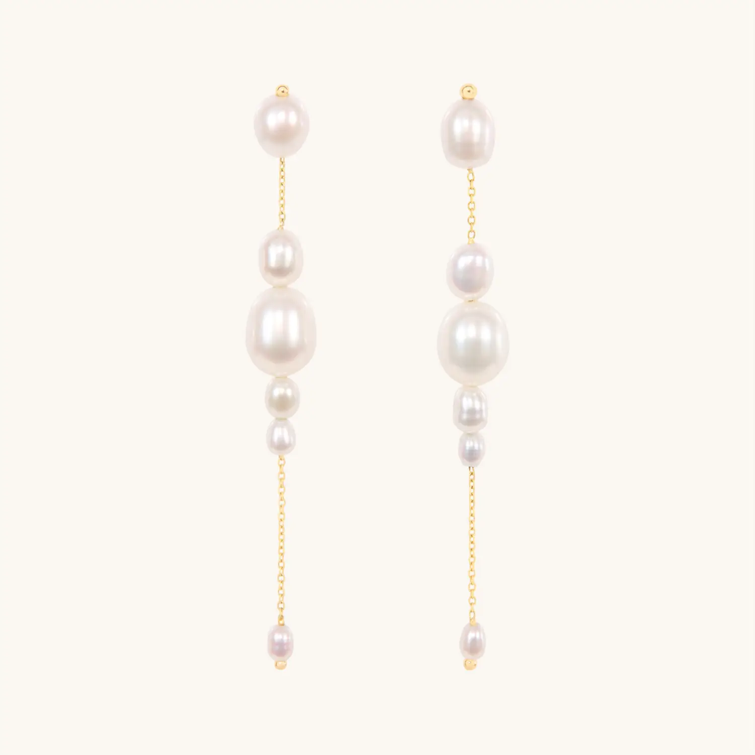 Pearl Palazzo Earrings (pair)