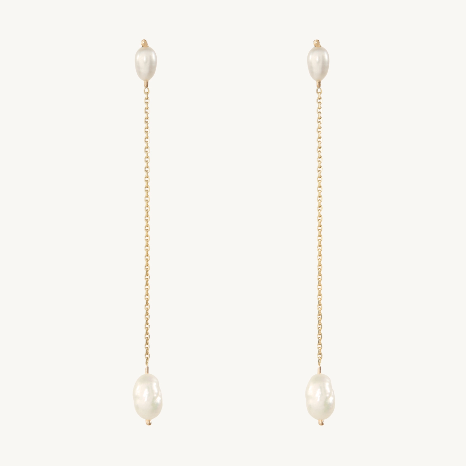 Long Pearl Shower Earring (single) - Image 9