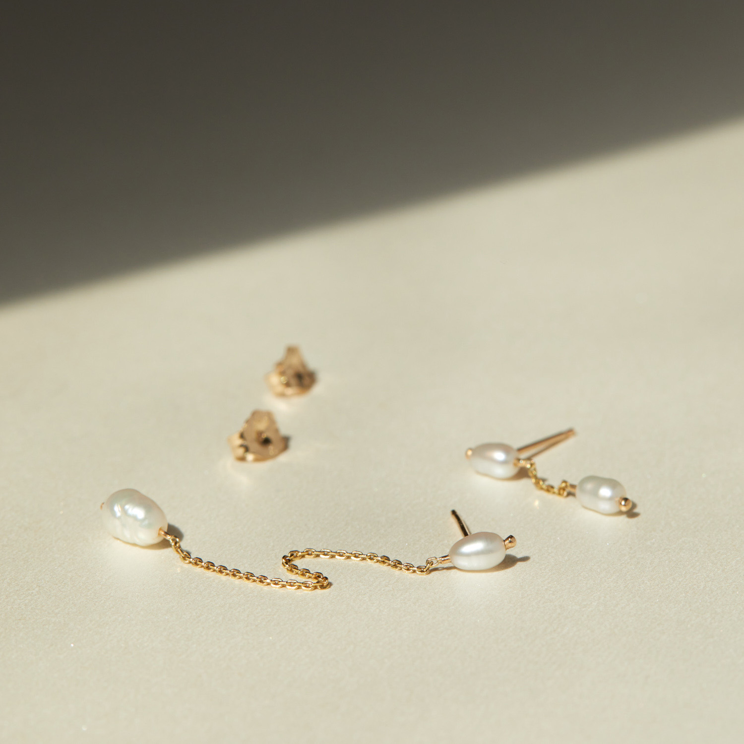 Long Pearl Shower Earring (single) - Image 8