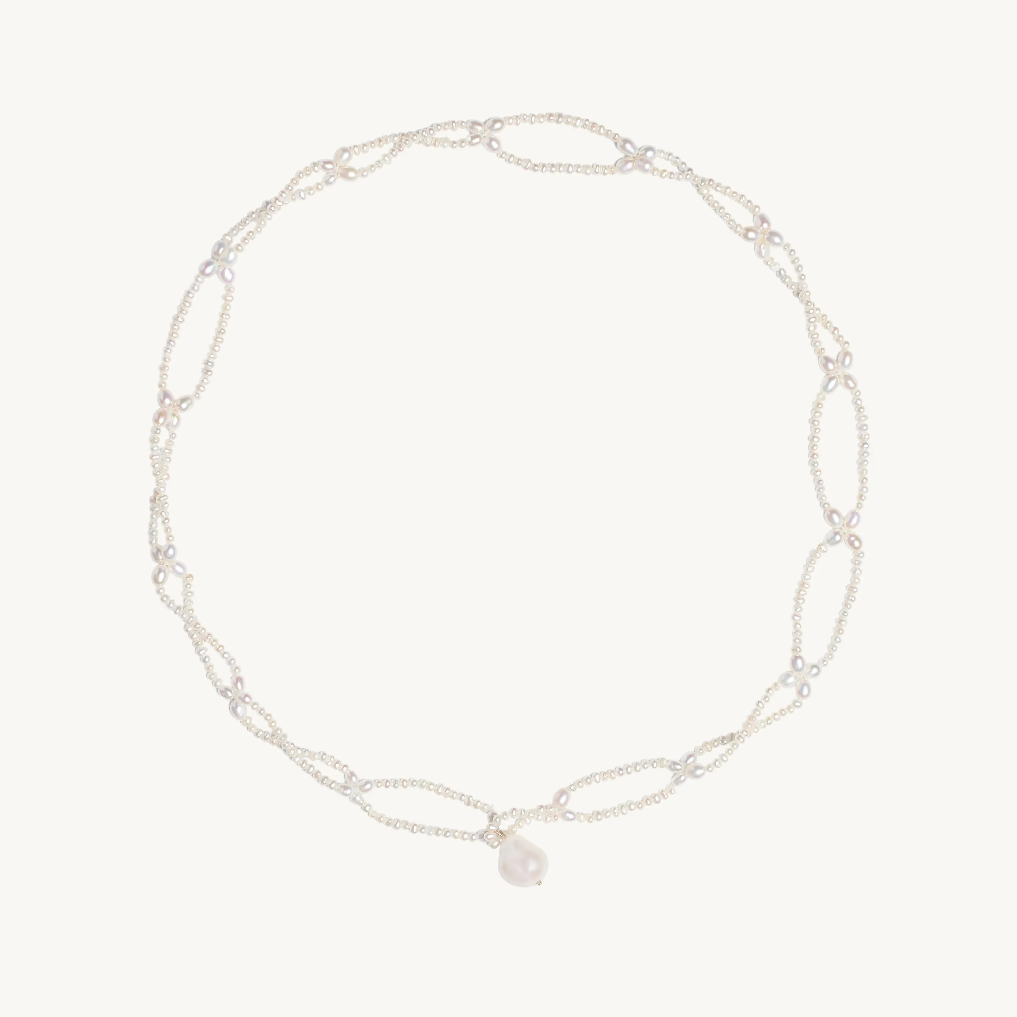 Alternative view of Petal Lariat Necklace
