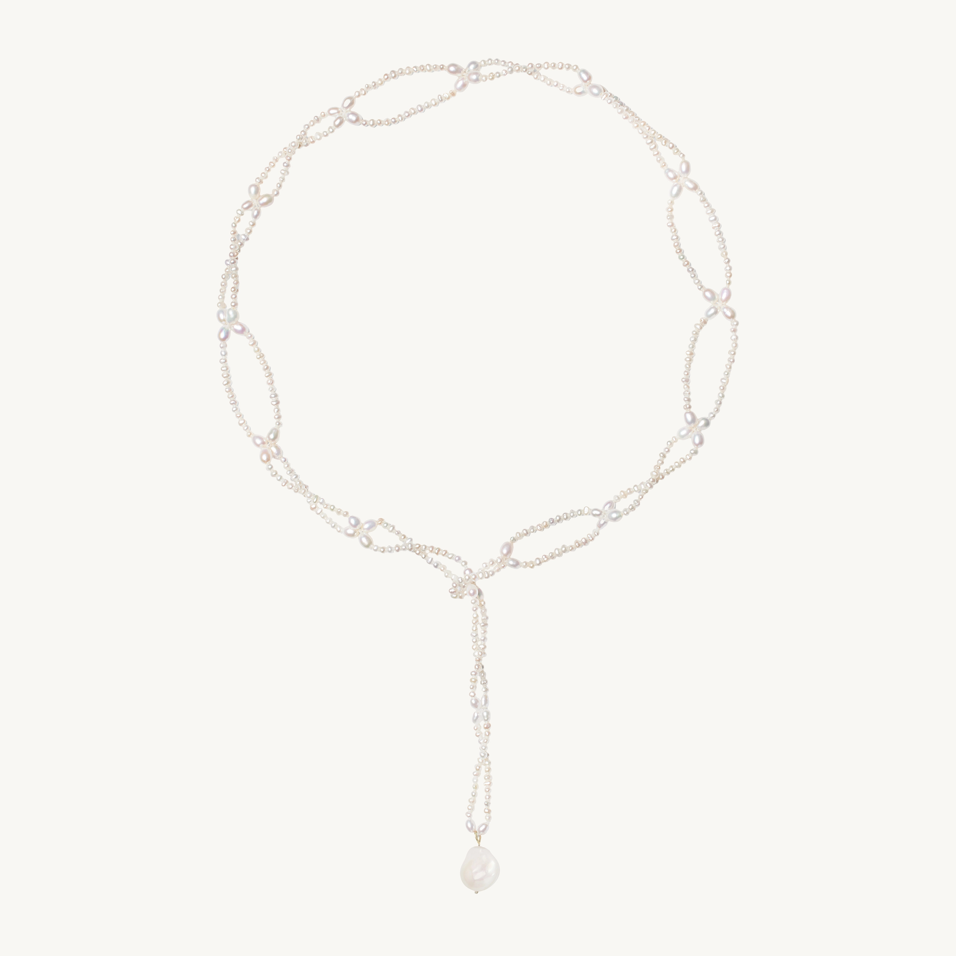 Petal Lariat Necklace - Image 7