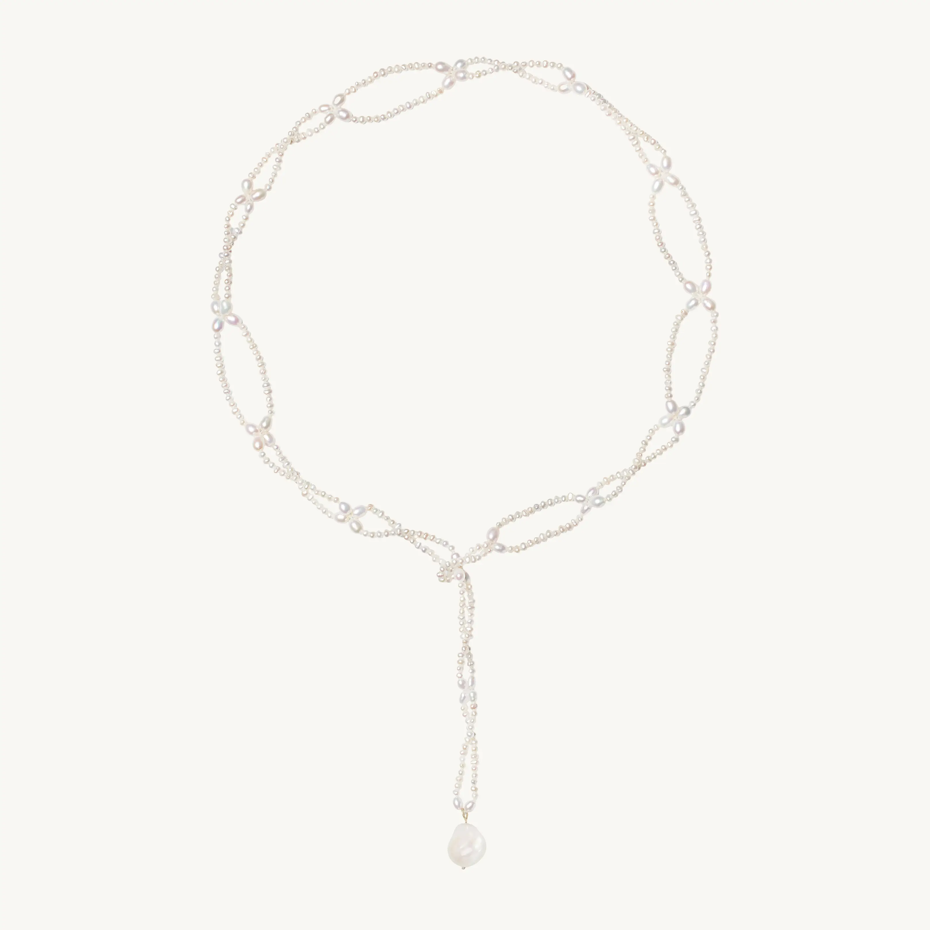 Petal Lariat Necklace