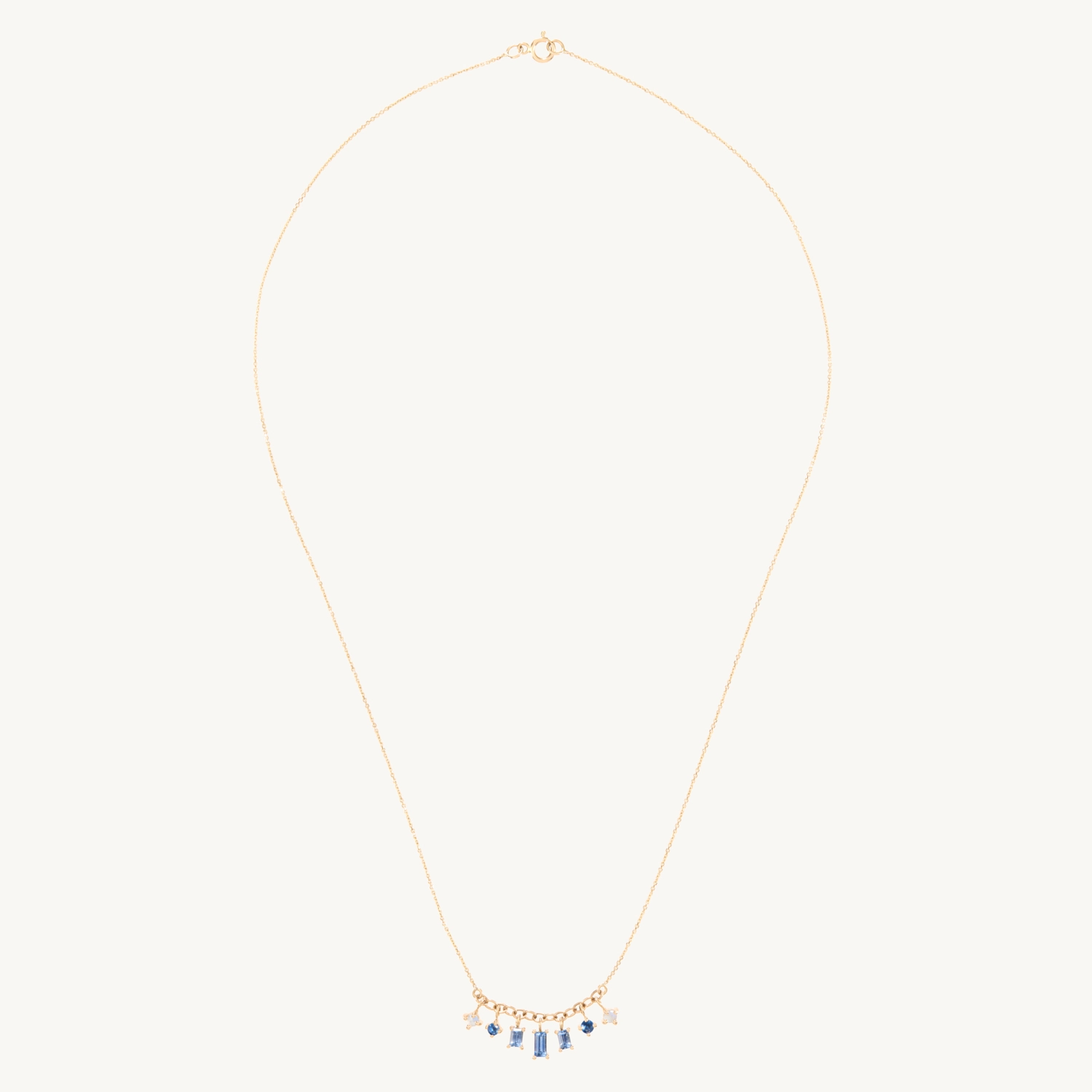 Shadow Sapphire & Moonstone Necklace - Image 7
