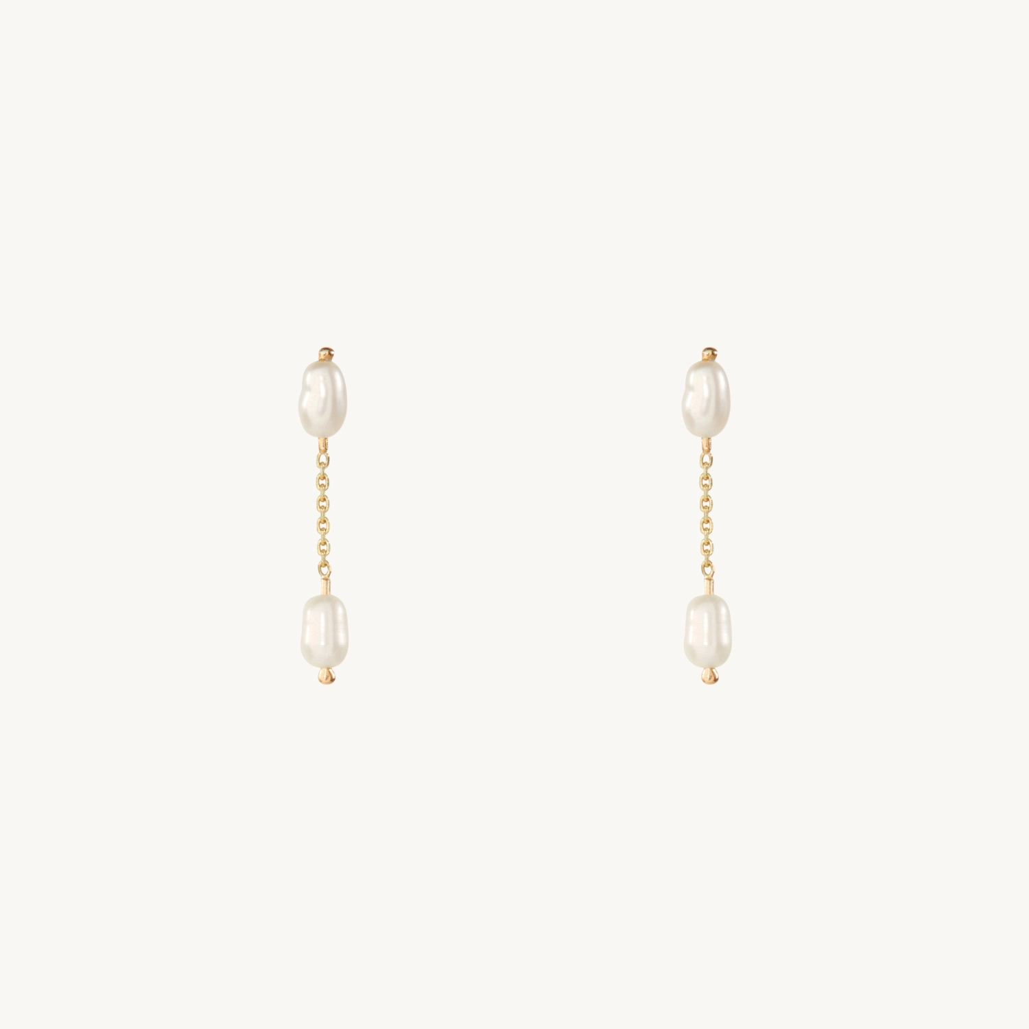 Short Pearl Shower Earring (single) - Image 8
