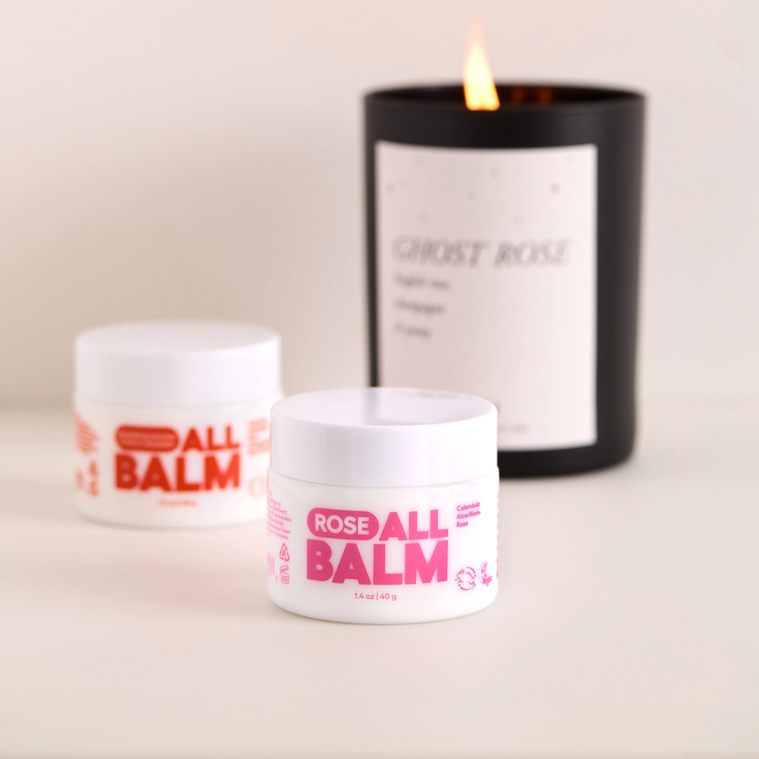Alternative view of Rose All Balm Jar