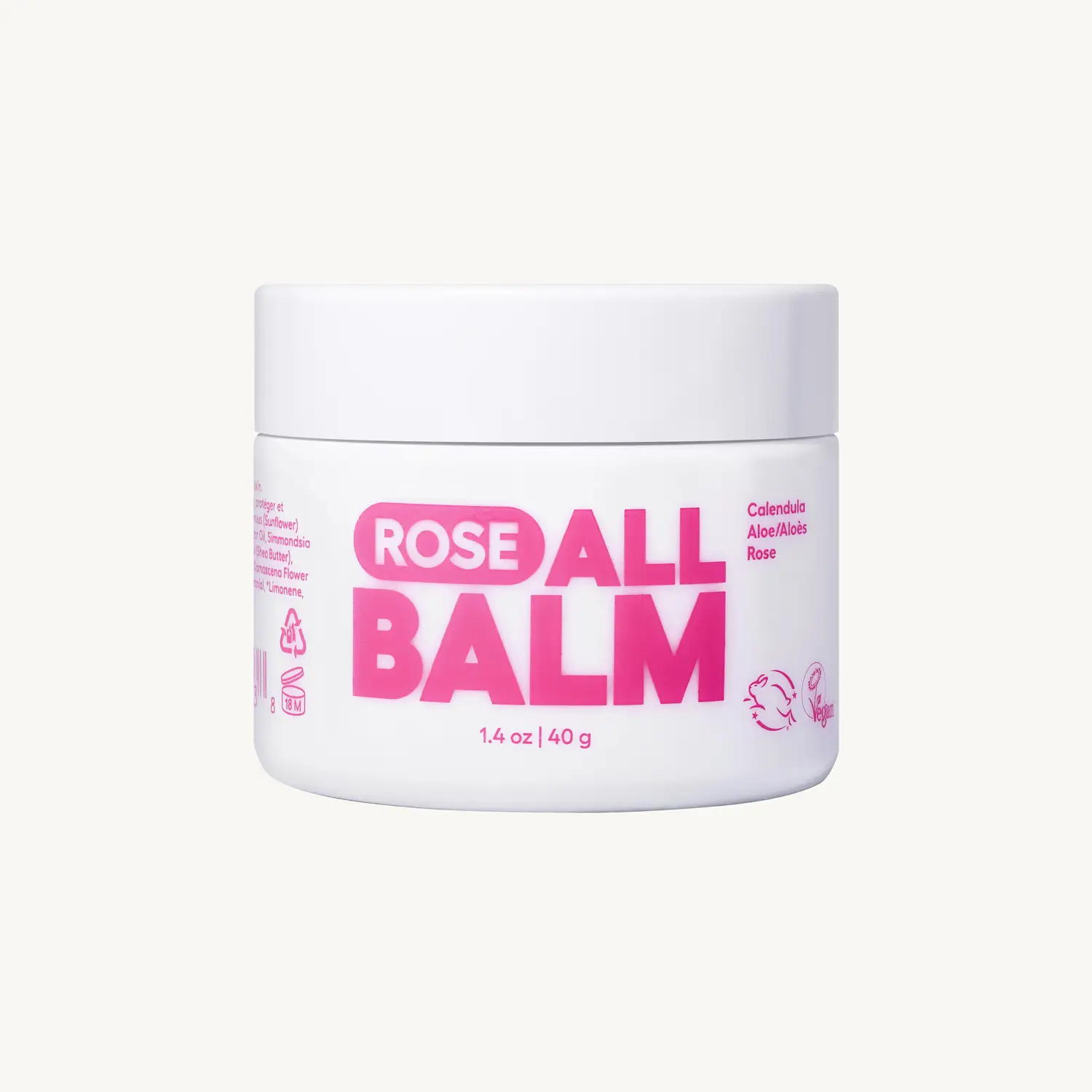 Rose All Balm Jar